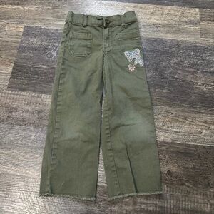 OshKosh B'gosh Green Embroidered Jeans